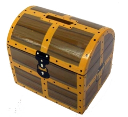 Skattkista - en rättvist tillverkad sparbössa