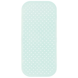 Badkarsmatta av fair trade naturgummi Light Blue - Fair Zone