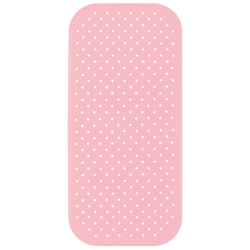 Badkarsmatta av fair trade naturgummi Pink - Fair Zone