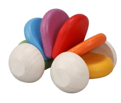 Babybil - leksaksbil av trä från Plantoys