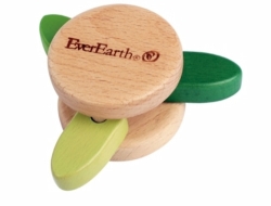 Babyskallra löv - babyleksak av trä från EverEarth