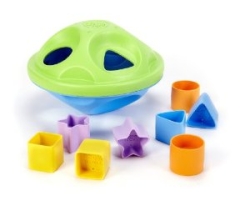 Green Toys UFO sorterare - pedagogisk babyleksak