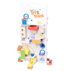 Kulbana av trä för barn - ett pedagogiskt torn från Wonderworld toys