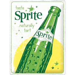 Metallskylt  - Sprite bottle