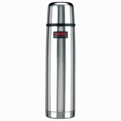 Ståltermos 0,75L borstad