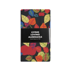 Apple, vaxduk, 145x220cm, svart