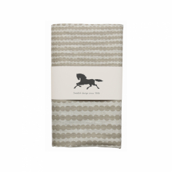 Pricktyg, duk, natur/taupe, 145x250cm