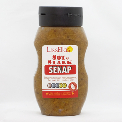 Söt & stark senap 330g