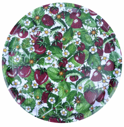 Bricka, Jordiga Gubbar 31 cm Ø