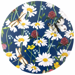 Grytunderlägg, Prästkrage 25 cm Ø