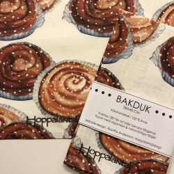 Bakduk, Kanelbulle 36x45 cm
