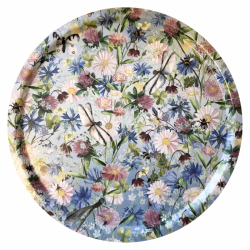 Bricka, Förgätmigej 46 cm