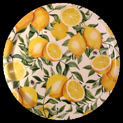 Bricka, Citroner  Ø 31 cm 