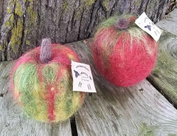 DIYkit nålfiltat äpple