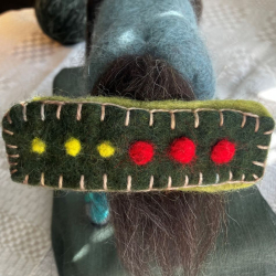 Ullfiltat  hårspänne