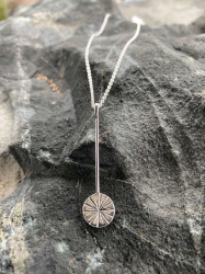 Cecilia, halsband i silver