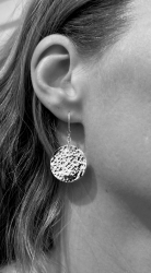 Dazzle handgjorda silverörhängen 925 sterling silver