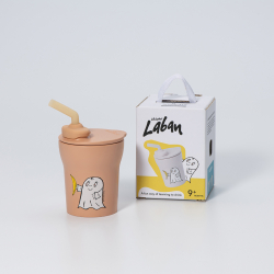 Spöket Laban 1-2-3 Sip! Barnmugg - Toffee
