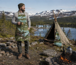 Fjällvandring förkläde 65x85