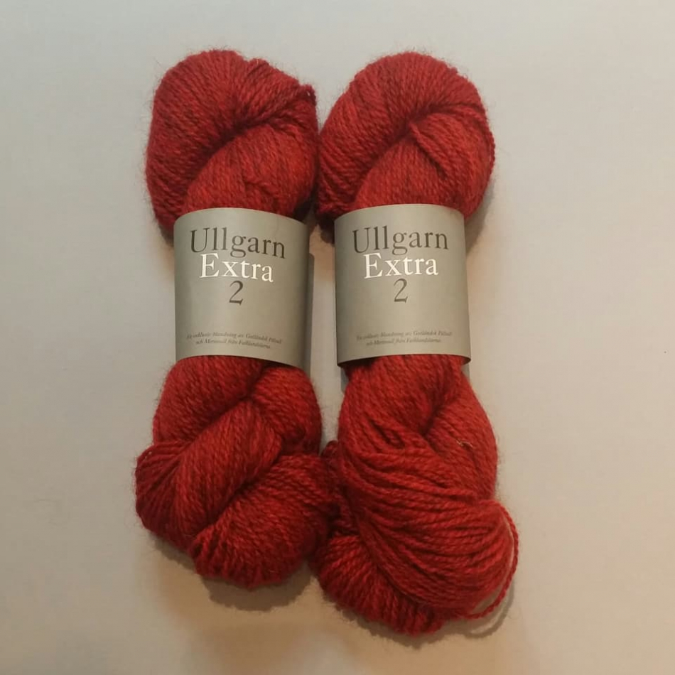Ullgarn Extra Röd Ullgarn Extra Röd