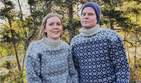 Sticka nya Landtröjan Pontus och Pia