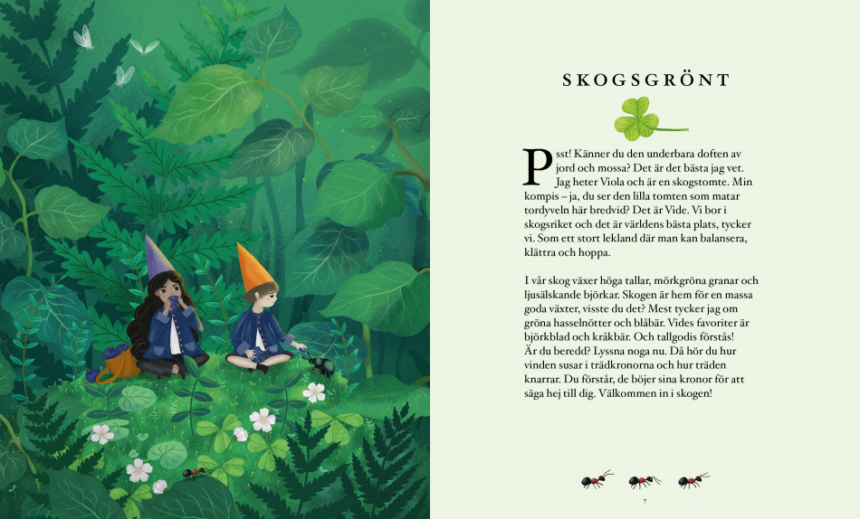 Lilla ätbara floran