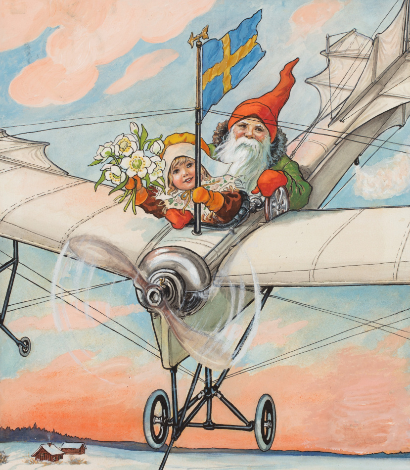 Jenny Nyström tomte