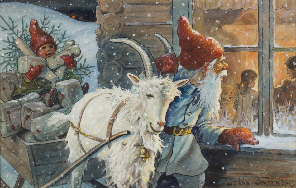 Jenny Nyström tomtar