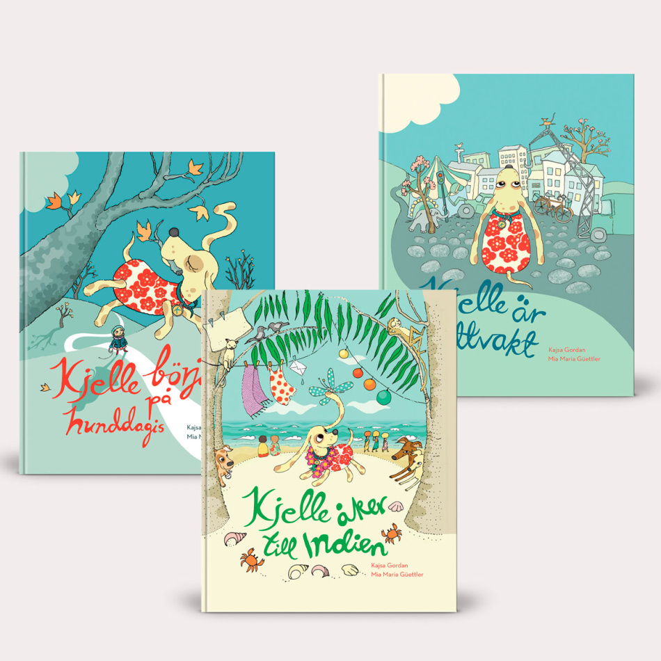 Kjelle-paket 3-böcker