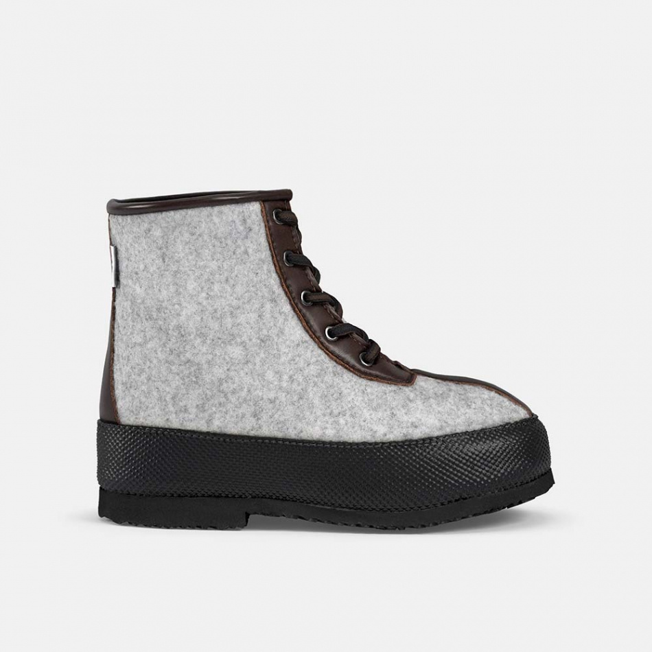 Luddan Låg Grå/Brun (stl 35-47) 1