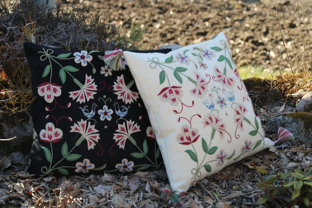 Materialsats yllekudde 