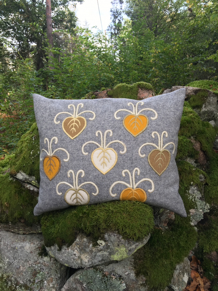 Materialsats yllekudde 