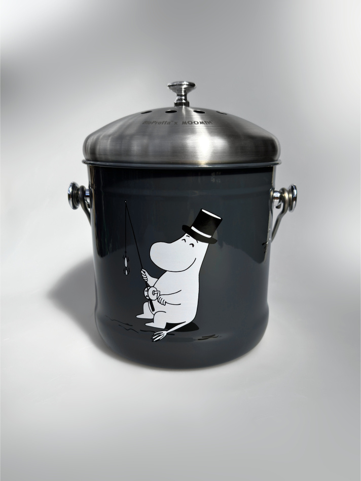 Mumin - hink för matuppsamling, Storm 4 liter -  