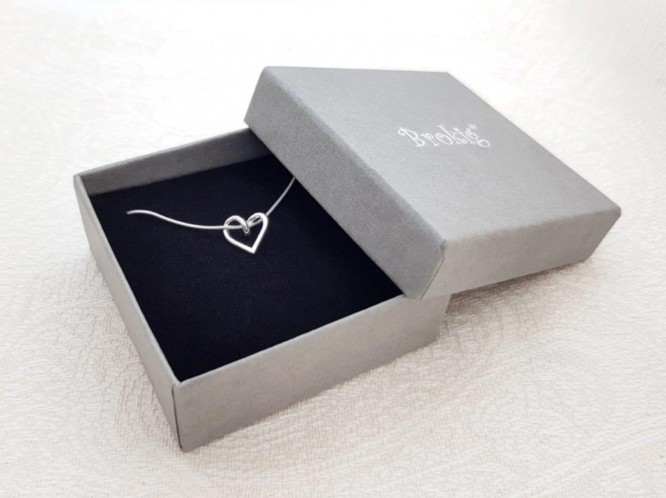 Hjärta i silver - Mini