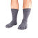 WARM FIVE TÅSTRUMPOR - Galactic Grey Tåstrumpa ull ljusgrå 1