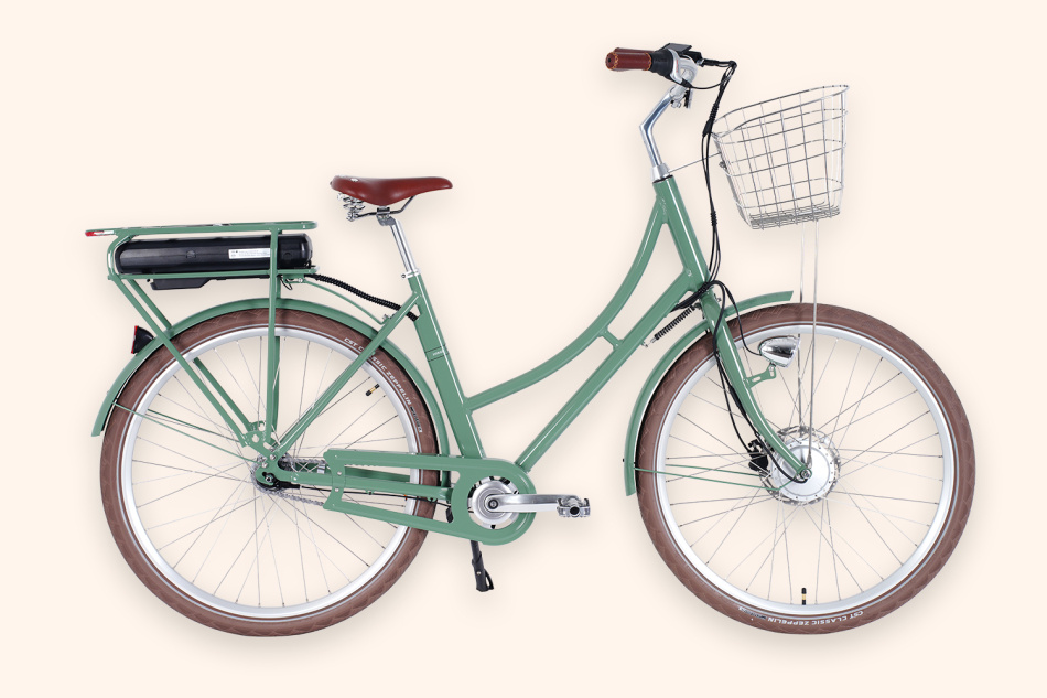 Elcykel Prima Fram Grön