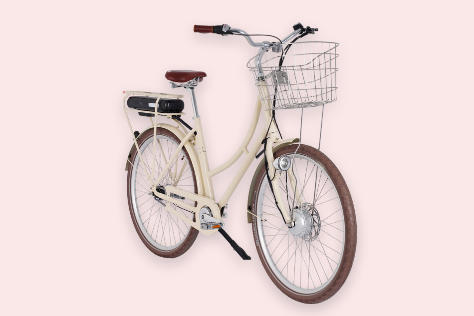 Elcykel Prima Fram Cream