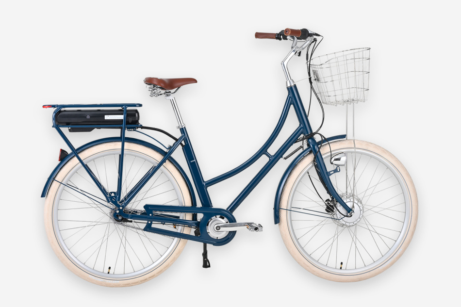 Elcykel Prima Fram Blå