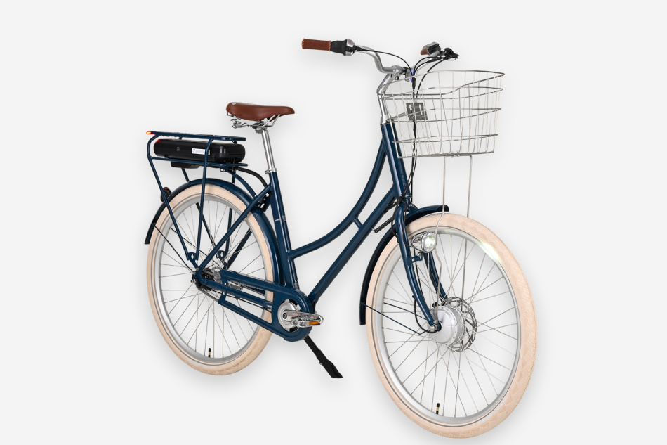 Elcykel Prima Fram Blå