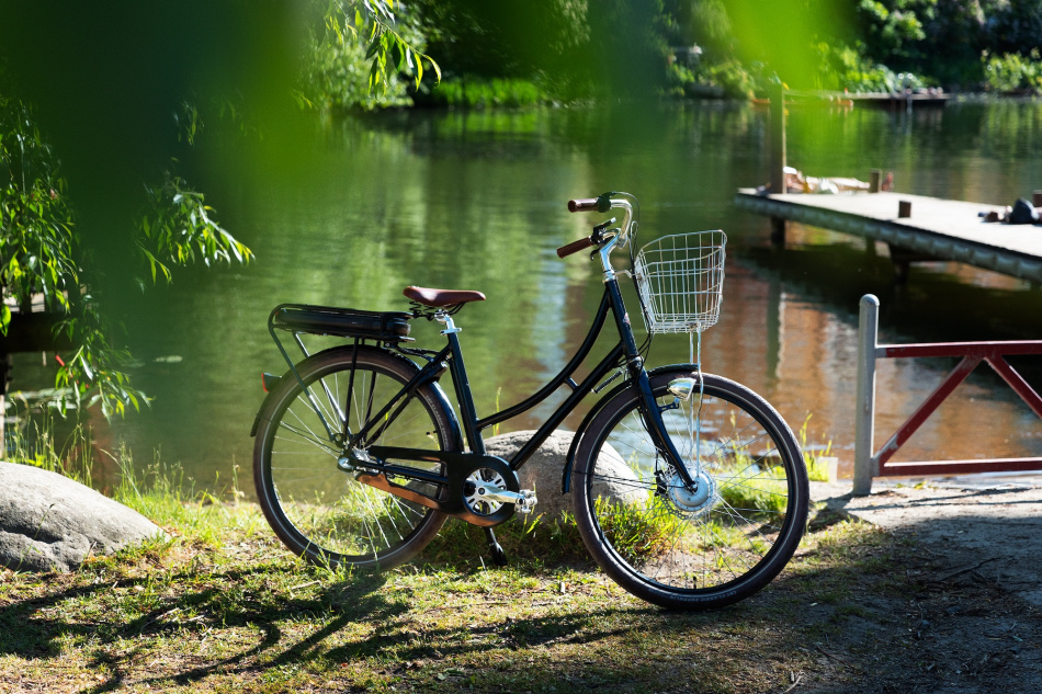 Elcykel Prima Fram Blå