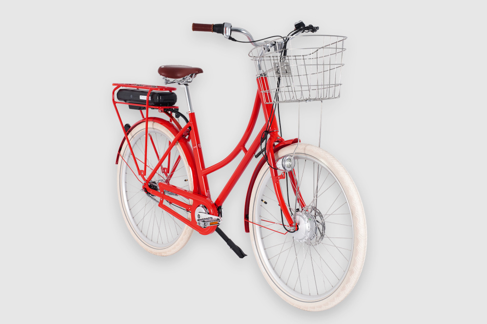 Elcykel Prima Fram Röd