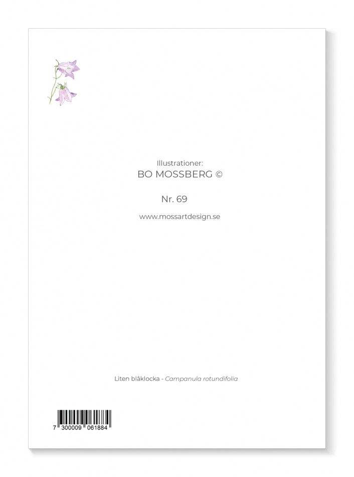 Kort Liten blåklocka 2