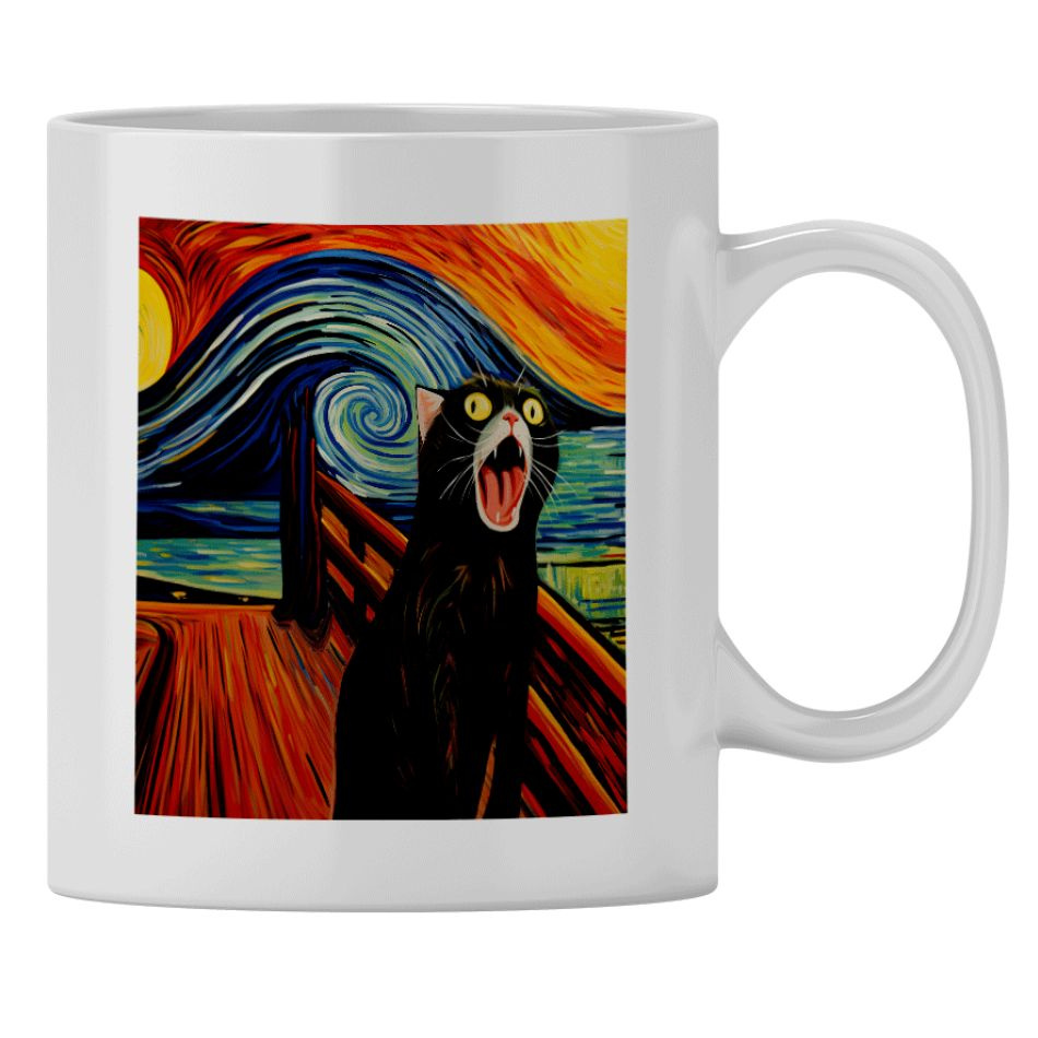 Mugg: konstkatter – Edward Munch
