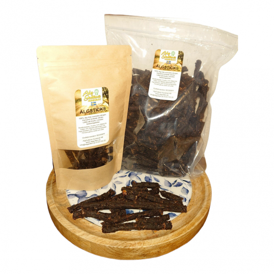 Älgsticks - belöningspinnar 100% svensk älg 2