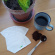 Kaffefilter av återvunnet tyg - ofärgat 1