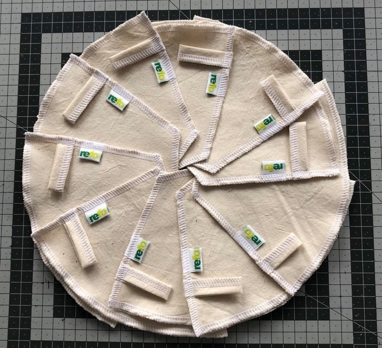 Kaffefilter av återvunnet tyg - ofärgat 2