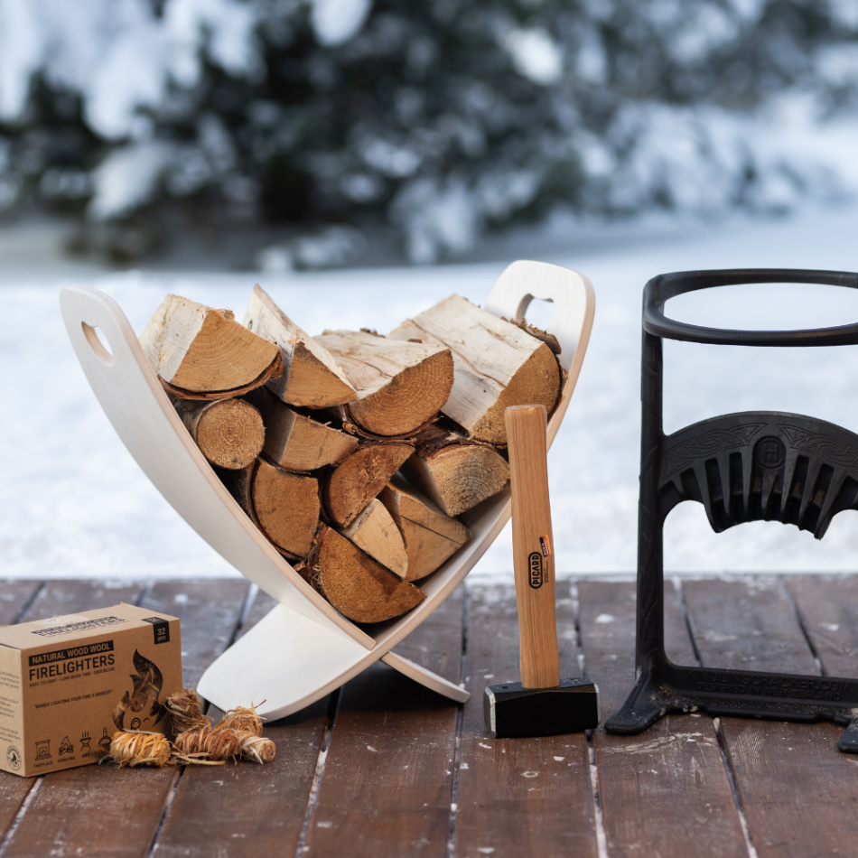 Vedställ Vit - Fandango Fire Tools®