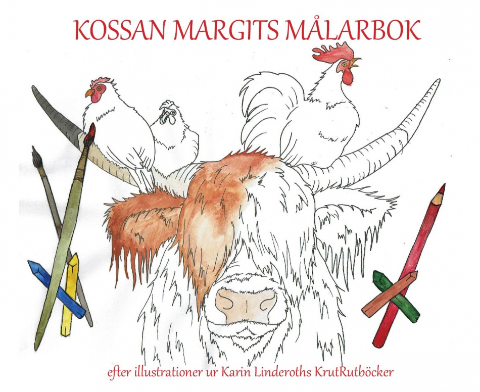 Kossan Margits Målarbok