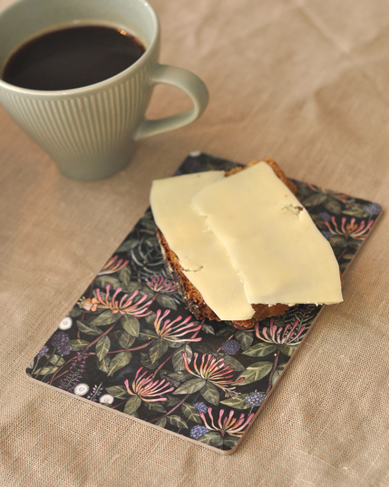 Smörgåsbrickor Kaprifoler 4-p