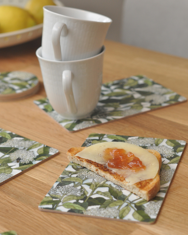 Smörgåsbricka Fläder 4-p